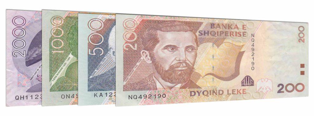 Image of Albanias Banknotes