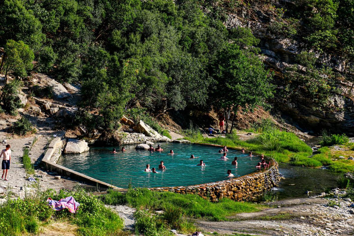 Image of thermal baths in Permet